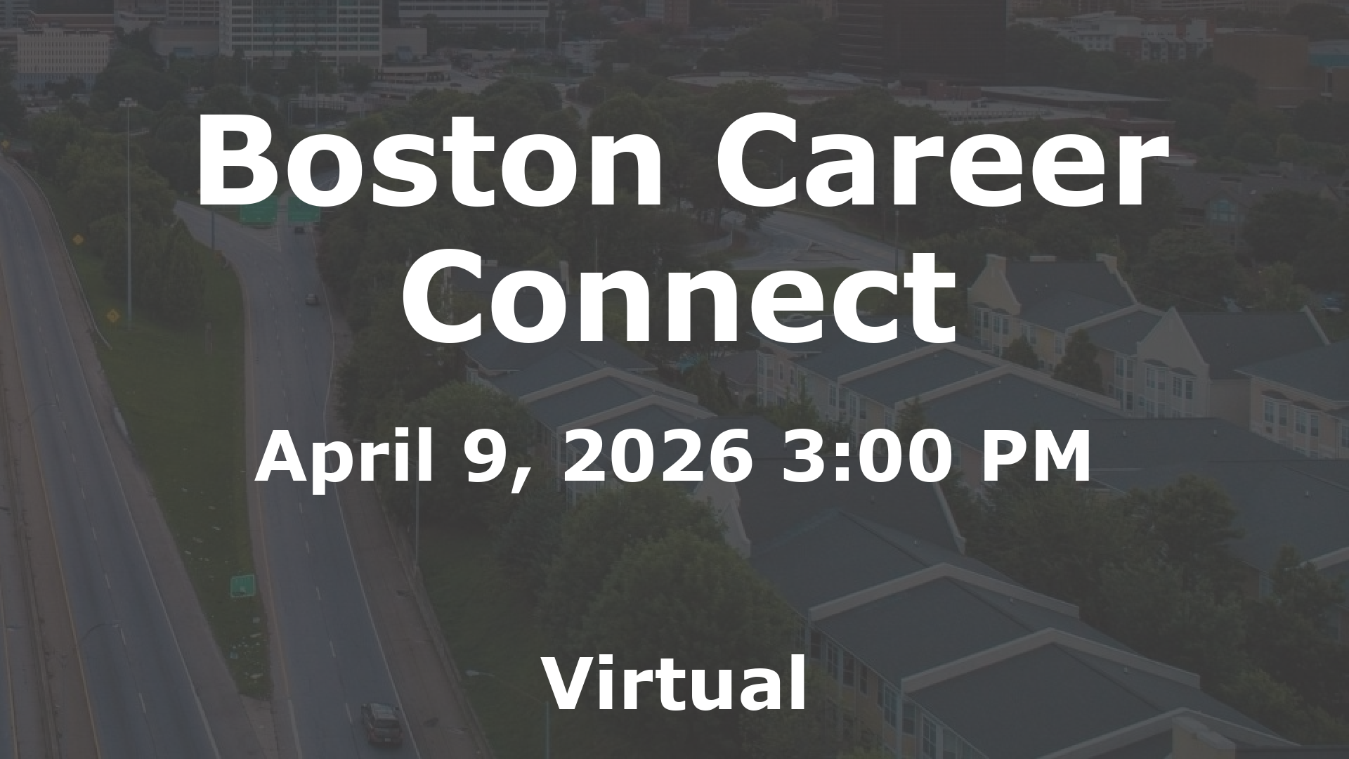 Boston Career Connect event image